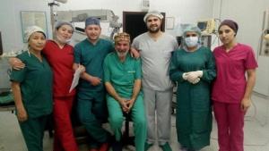 Түрік дәрігерлер Түркістанда ота жасады