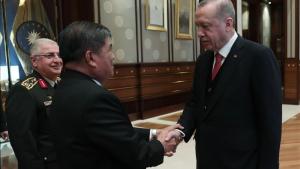 دیدار اردوغان با وزیر دفاع مالزی