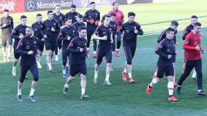 Türkiyәnin A milli futbol komandası tәlim-mәşq toplanışını keçirib