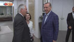 دیدار و گفتگوی اردوغان و تیلرسون