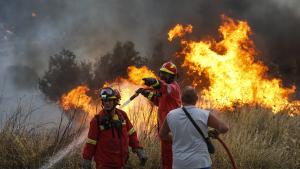 آتش سوزیهای جنگلی در یونان
