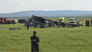 Россияда спортчуларды ташыган учак кырсыгынын кесепеттери