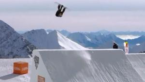 Anna Gasser - un perfect triplu cork