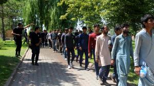 یینه کوپ سانده افغانستان لیک قاچاق مهاجر اوشلندی