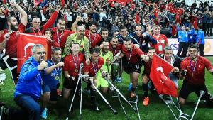 Timu ya taifa ya walemavu yapokelewa katika maktaba ya TRT Ankara