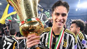 Formația Juventus câștigătorea Cupei Italiei