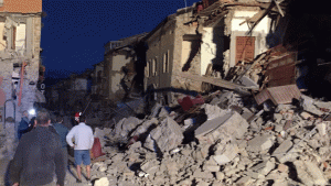 اٹلی میں زلزلہ