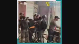 اسرائیلی فورسز کا فلسطینیوں پر حملہ