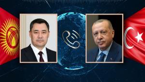 Президент Жапаров Түркиянын Президенти Эрдоган менен телефон аркылуу сүйлөштү