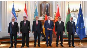 آلمانیا بیلن اوُرتاآسیا یورتلاری نینگ یوُلباشچیلاری دوشوشدی