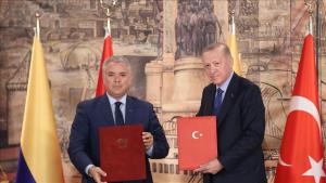 Las relaciones bilaterales de Turquía y Colombia fueron elevadas a nivel de “asociación estratégica”