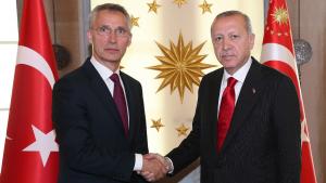 Prezident Erdo‘g‘an bilan Jens Stoltenberg, Sharqiy O‘rta yer dengizi masalasini qo‘lga oldi