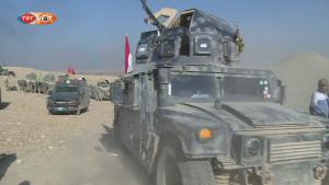 نیروهای ارتش عراق برای شهرک حمام العلیل می جنگند