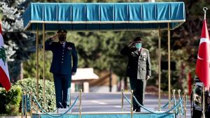 Στην Τουρκία ο αρχηγός του Γενικού Επιτελείου Ενόπλων Δυνάμεων του Λιβάνου