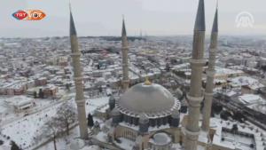 تصویر هوایی مسجد سلیمیه