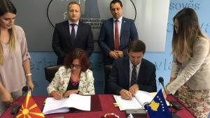 Kosovo i Makedonija potpisali sporazum o otvaranju graničnog prelaza Stančić
