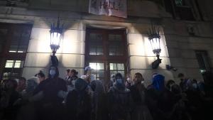Manifestații pro-Palestina în campusul Universității Columbia