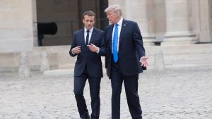 Macron et Trump appellent à enquêter sur l’attaque chimique à Douma, en Syrie