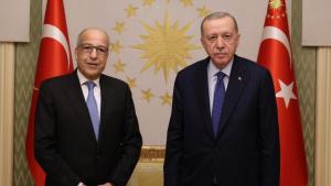 دیدار اردوغان با رئیس بانک مرکزی لیبی