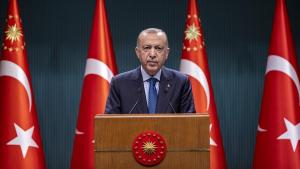 جمهوررئیس اردوغان تورکیه نینگ فلسطین خلقی نینگ یانیده ایکنی نی بیلدیردی