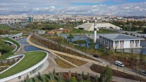Објава со инфографика од претседателот Ердоган во врска со Народната градина во главниот град Анкара