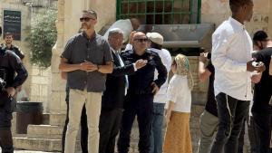 مسجد الاقصی  پر صرف اسرائیلی ریاست کا حق ہے :بن گویر