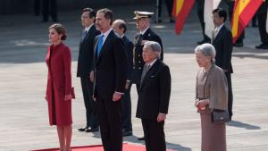 Los reyes de España se encuentran en Japón para su primera visita de Estado