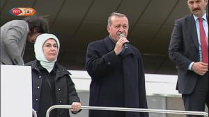 Президент Эрдоганды Анкарада калың эл тосуп алды