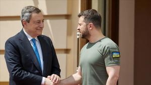 Draghi ha declarado su apoyo completo a Zelenski