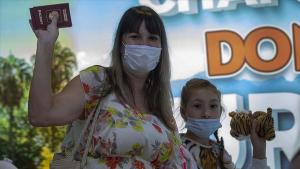 Antalya recebeu mais de meio milhão de turistas russos em um mês