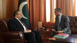 سفیرِ پاکستان محمد سائرس سجاد قاضی سے انٹرویو