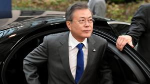 Günorta Koreýanyň Döwlet baştutany Demirgazyk Koreýa bilen parahatçylyk gepleşiklerini dowam etdirer