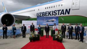 O‘zbekistonga yangi "Dreamliner" olib kelindi