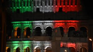 Za Dan Republike: Colosseum u bojama Italije