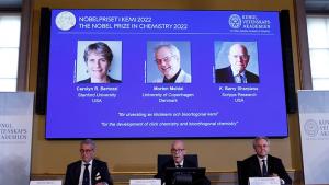 Premio Nobel per la chimica 2022 va a Carolyn Bertozzi, Morten Meldal e Barry Sharpless