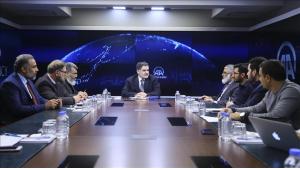 بازدید آکادمیسین های افغان از خبرگزاری آناتولی