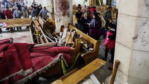 Egipto decreta estado de emergencia por doble ataque contra iglesias