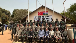 ترکیه به سربازان گامبیا آموزش نظامی داد