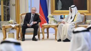 Путин Біріккен Араб Әмірліктерінде