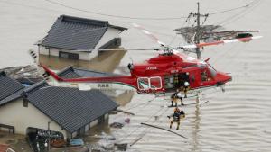 Жапониядағы су тасқындарында 134 адам көз жұмды