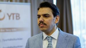 YTB башчысы Эрен палестиналык студенттер менен жолугушту