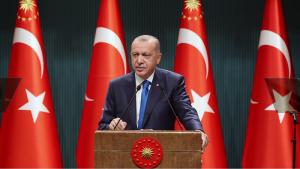 جمهوررئیس ایردوغان تلفن آرقه لی انگلستان باش وزیری جانسون بیلن سوزله شدی