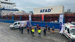 Un barco nuevo de ayuda de Türkiye ha zarpado hacia Gaza
