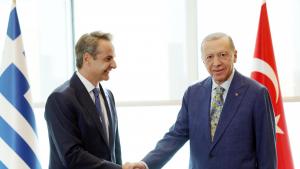 Prezident Erdogan, Gresiýanyň Premýer-ministrini Kabul Etdi