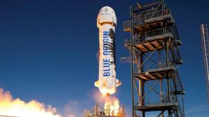 La cápsula de Blue Origin alcanza la mayor altura de su historia