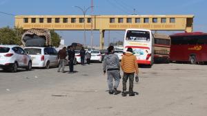 بازگشایی گذرگاه مرزی جابر بین اردن و سوریه