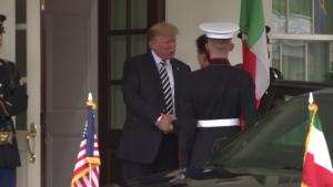Trump da la bienevenida a Giussepe Conte en la Casa Blanca