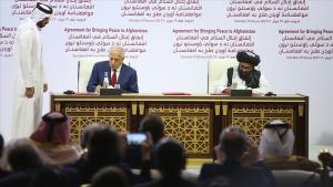 米政府、タリバンとの和平協定について再検討