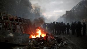 Fuertes protestas en Francia