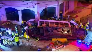 پرتگال: ٹرام وے کے حادثے میں 28 افراد زخمی